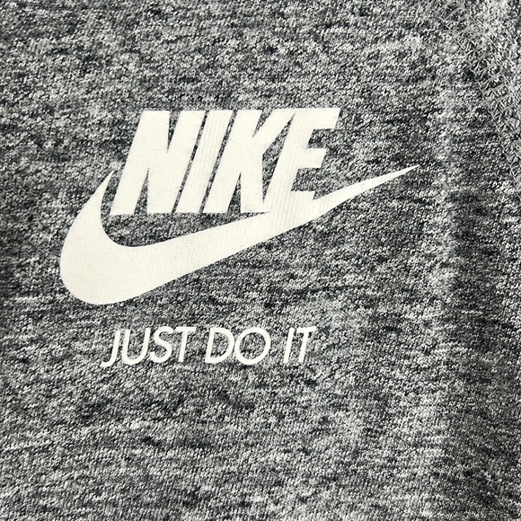 Vintage (Blue label) Nike Sportswear Gym Full Zip Hoodie in Gray - size S - Picture 7 of 9